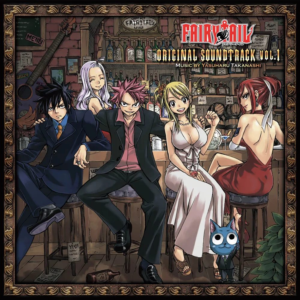Виниловая пластинка FAIRY TAIL Original Soundtrack Vol.1 — обложка