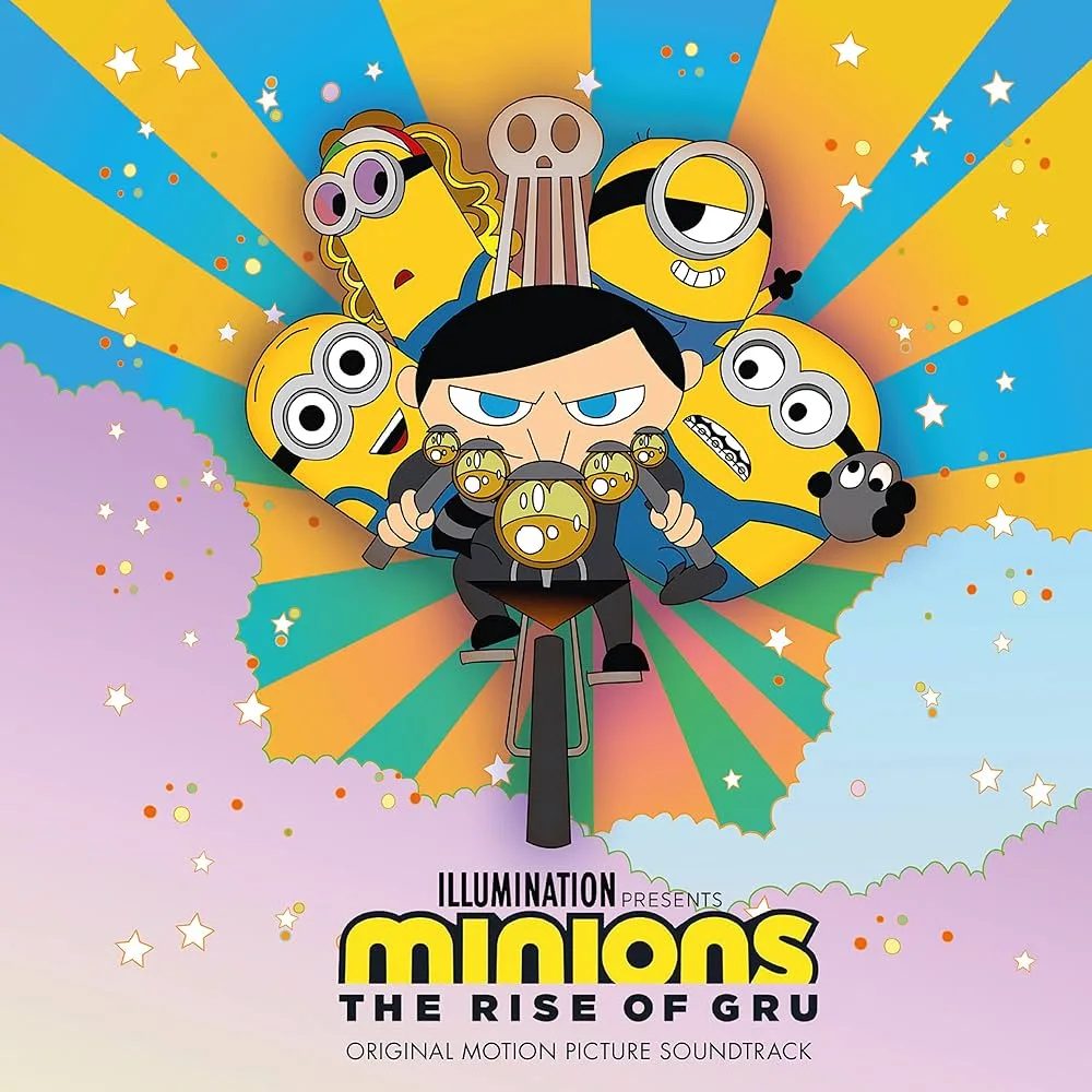 Виниловая пластинка Minions: The Rise of Gru (Original Motion Picture Soundtrack) — обложка