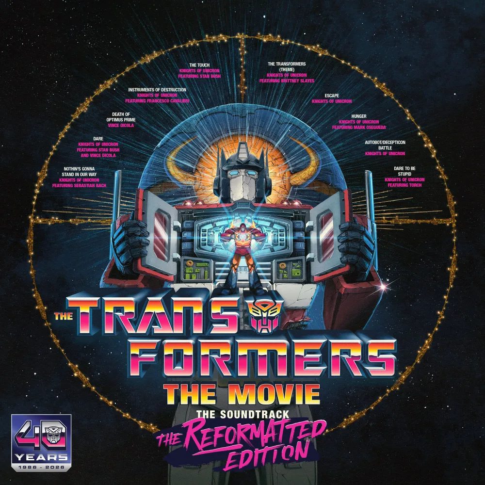 Виниловая пластинка The Transformers: The Movie Soundtrack: The Reformatted Edition — обложка