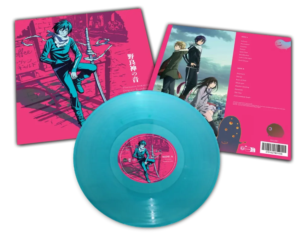 Виниловая пластинка Noragami - Original Soundtrack - Edition Japan Expo 2025 (Curacao Transparent Vinyl) — обложка