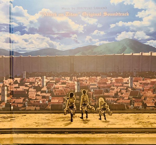 Виниловая пластинка Attack on Titan Season 1 (Original Soundtrack) — Deluxe Edition — Hiroyuki Sawano — обложка