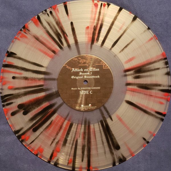Виниловая пластинка Attack on Titan Season 2 (Original Soundtrack) — Deluxe 5×LP Box — Hiroyuki Sawano — обложка
