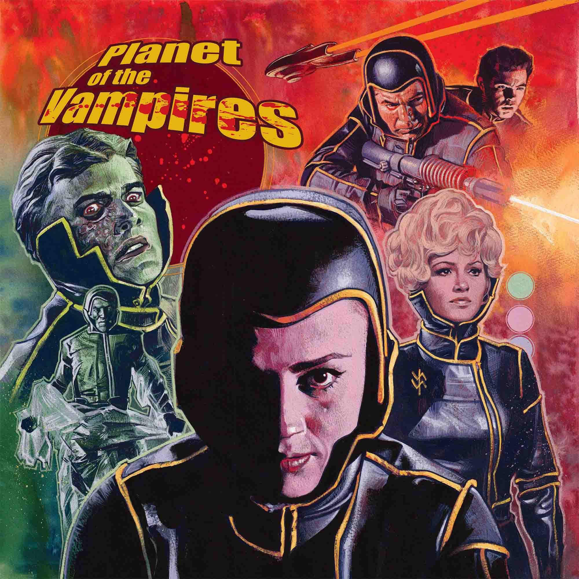 Виниловая пластинка Planet Of The Vampires - Original Motion Picture Soundtrack — обложка