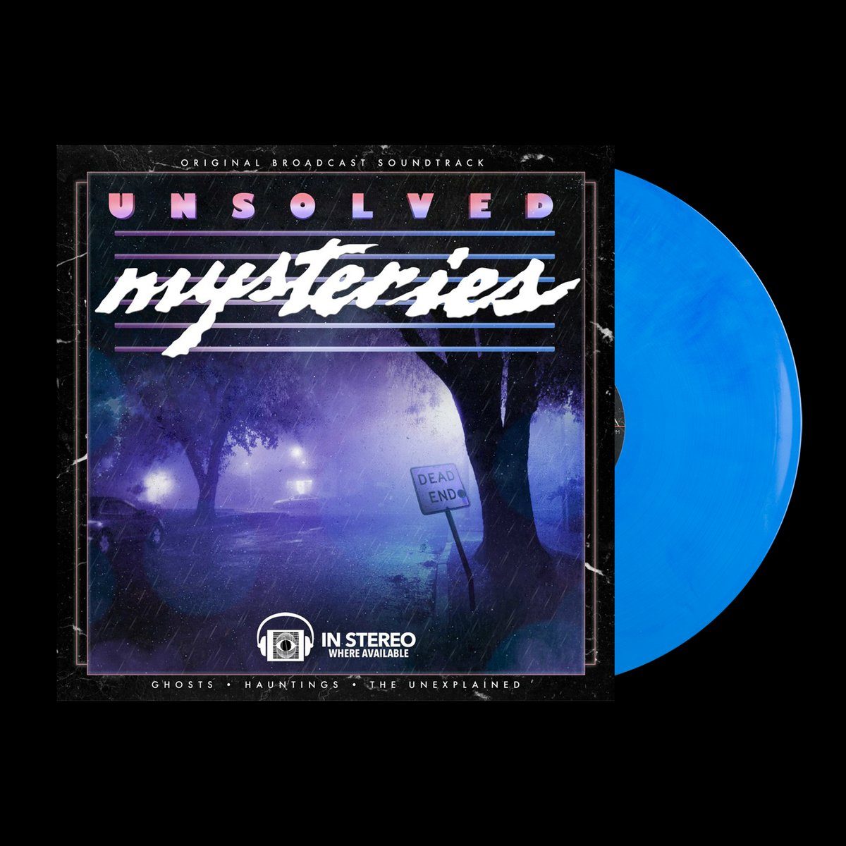 Виниловая пластинка Unsolved Mysteries - Original Soundtrack — обложка