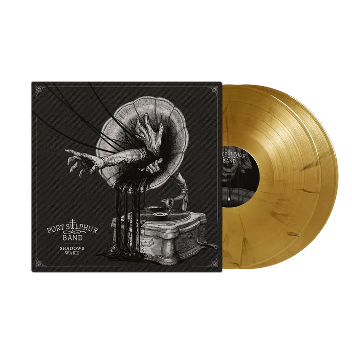 Виниловая пластинка Shadows Wake (Music From Hunt: Showdown) (Gold Black Marbled Vinyl) — обложка
