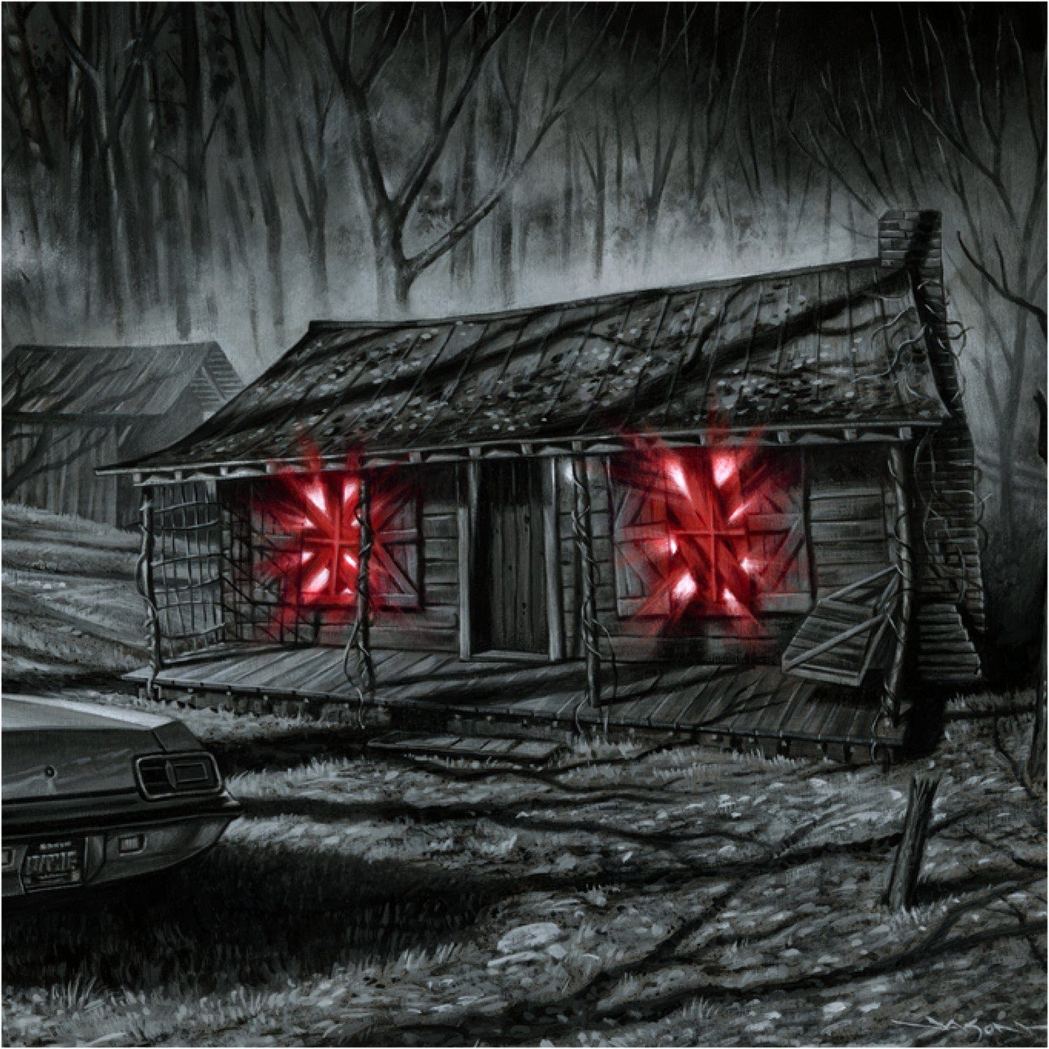 Виниловая пластинка Evil Dead - A Nightmare Reimagined 7-Inch — обложка
