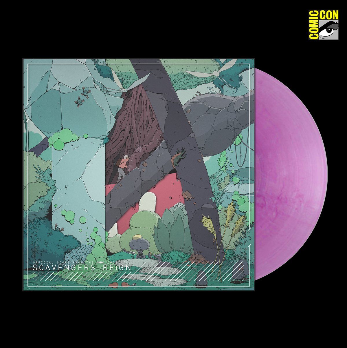Виниловая пластинка Scavengers Reign - Original Max Series Soundtrack LP (SDCC 2024 Exclusive) — обложка