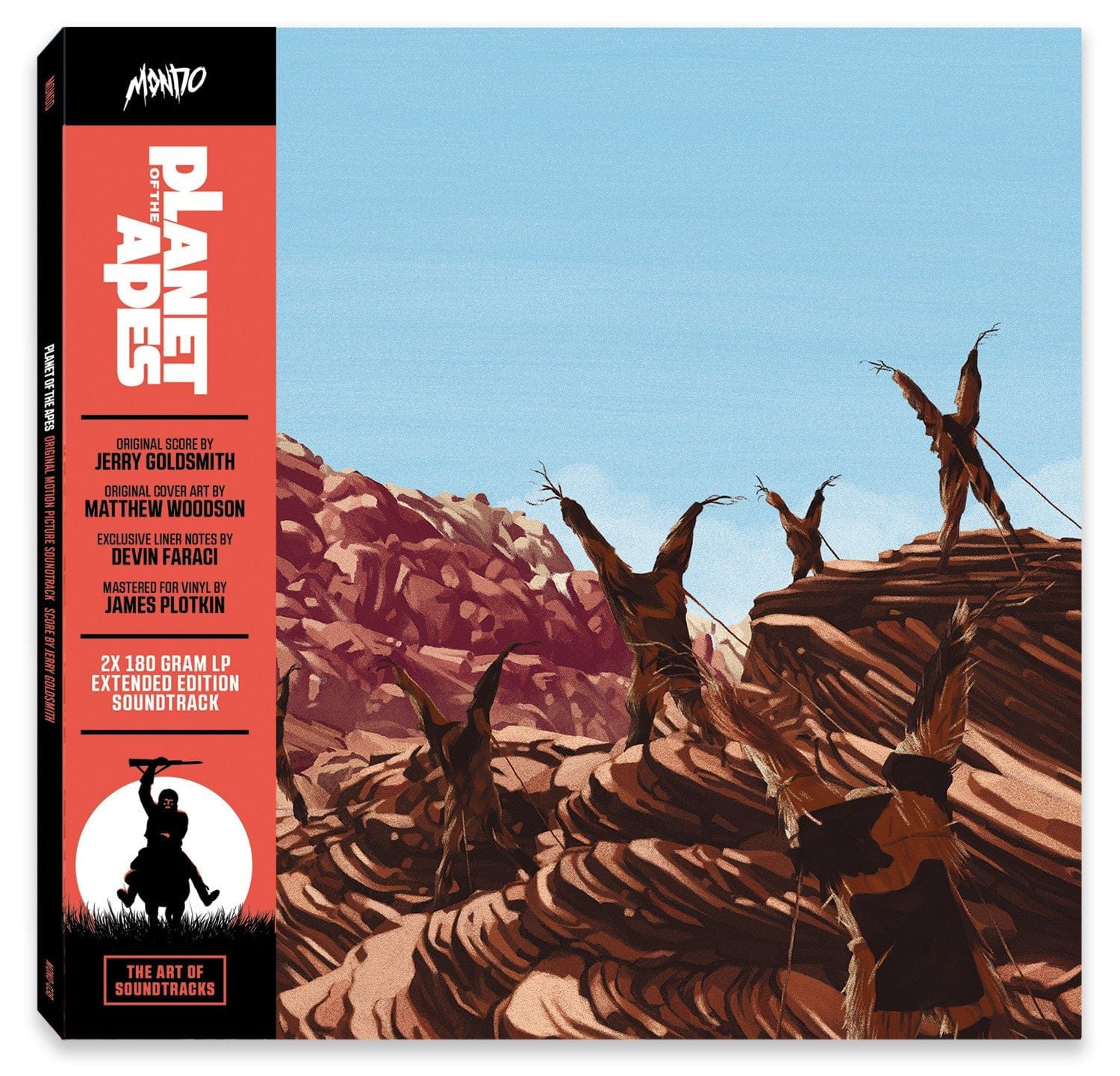 Виниловая пластинка Planet of the Apes 2XLP Original Soundtrack (Event Edition) — обложка