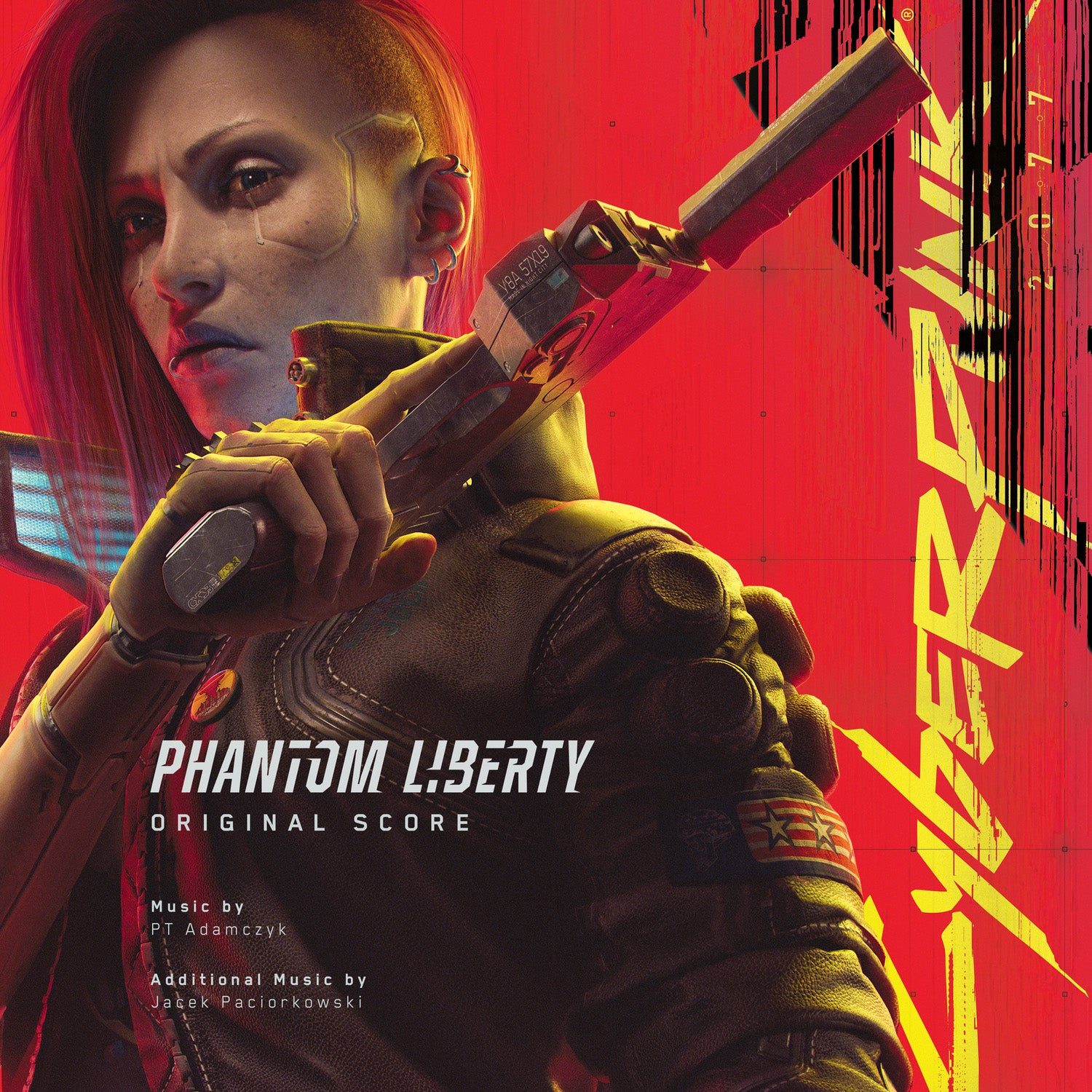 Виниловая пластинка Cyberpunk 2077 - Phantom Liberty - Original Soundtrack — обложка