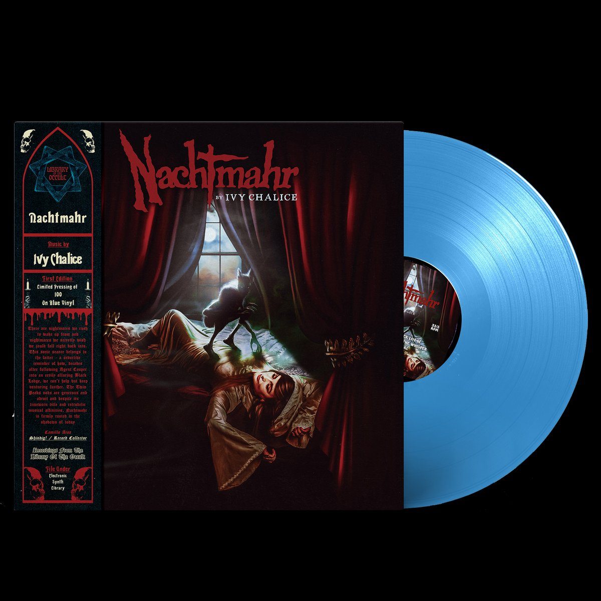 Виниловая пластинка Nachtmahr LP by Ivy Chalice — обложка