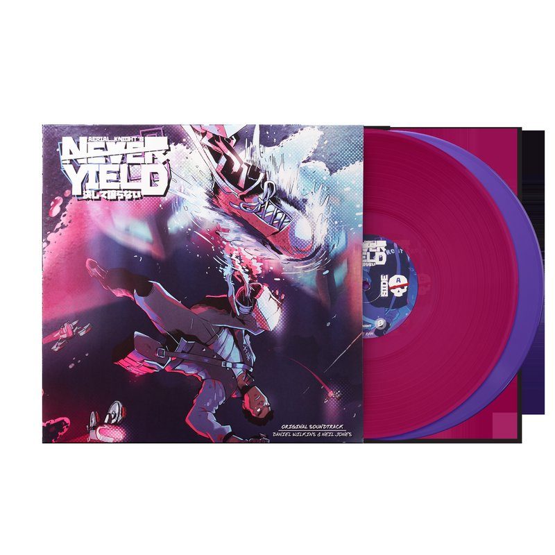 Виниловая пластинка Aerial_Knight's Never Yield (Original Game Soundtrack) - Neil J & Daniel Wilkens (2xLP Vinyl Record) — обложка