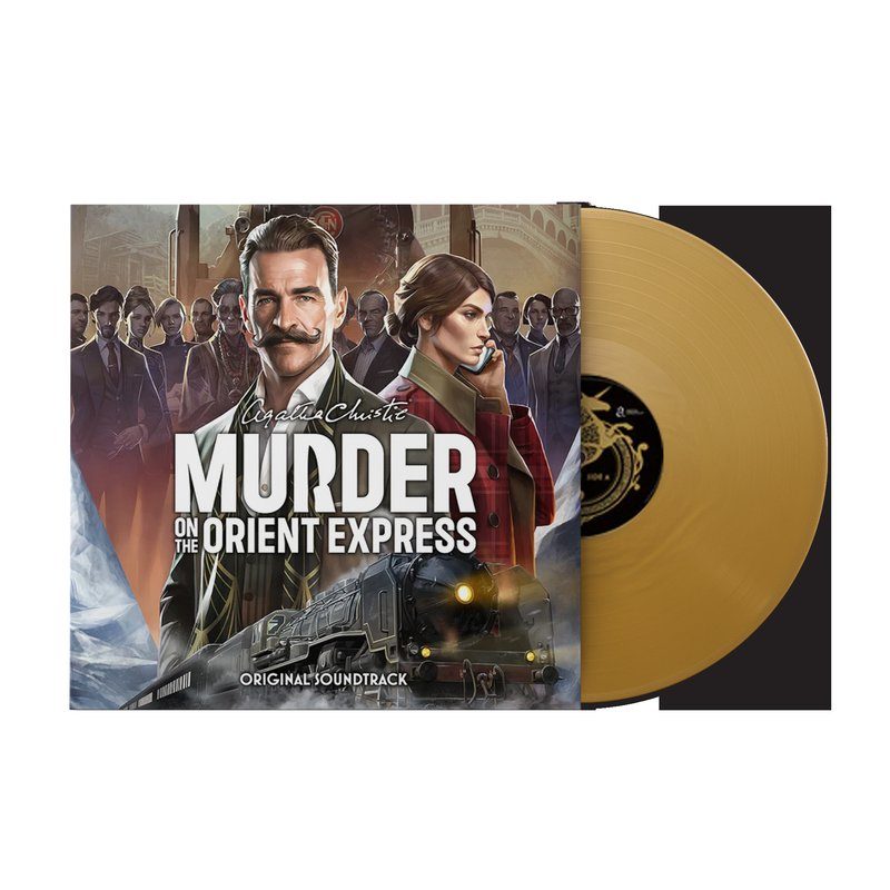 Виниловая пластинка Agatha Christie - Murder on the Orient Express (Original Game Soundtrack) - Jean-Luc Brianço (1xLP Vinyl Record) — обложка