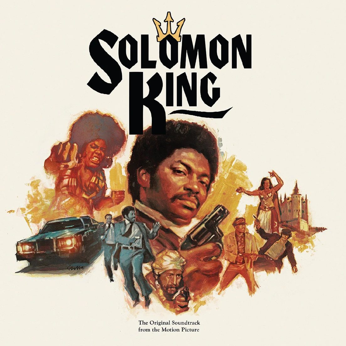 Solomon King — Yellow/Black Marble Vinyl — фото 1