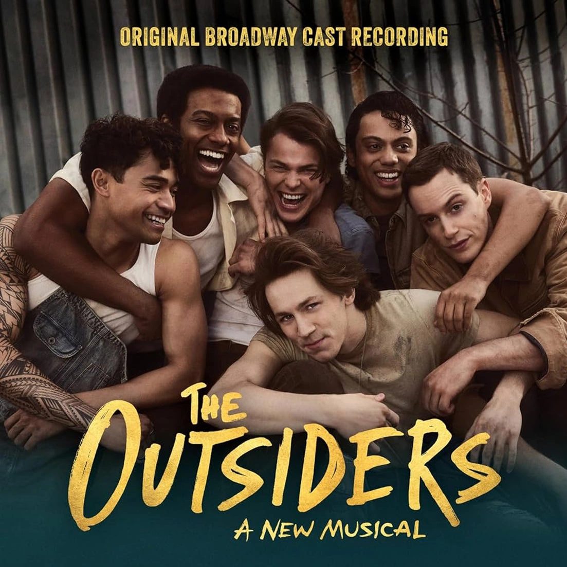 The Outsiders: A New Musical (Original Broadway Cast Recording) — Gold Vinyl — фото 1