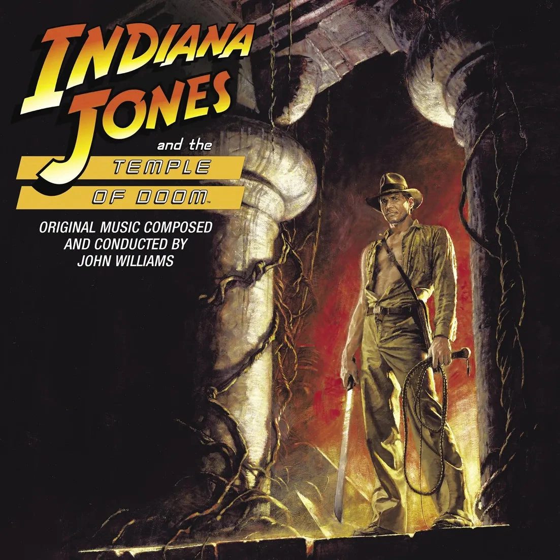 Indiana Jones And The Temple Of Doom — Orange Vinyl — фото 1