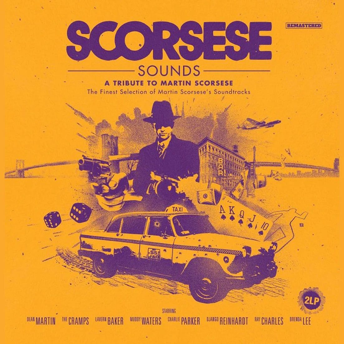 Виниловая пластинка Scorsese Sounds: A Tribute to Martin Scorsese — Black Vinyl — обложка