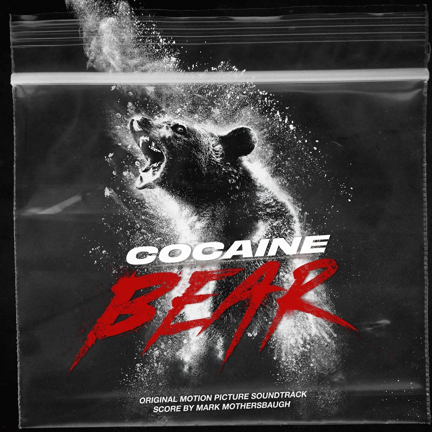 Cocaine Bear — Clear/White Splatter Vinyl — фото 1