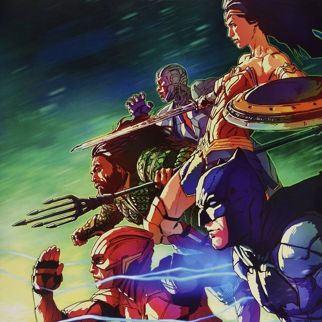 Justice League — Silver Vinyl — фото 1