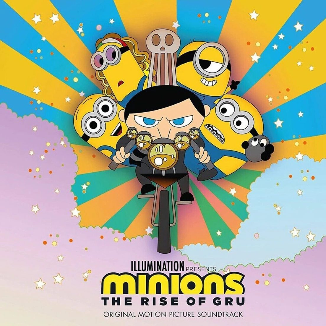 Minions: The Rise Of Gru — Yellow/Blue Marble Vinyl — фото 1