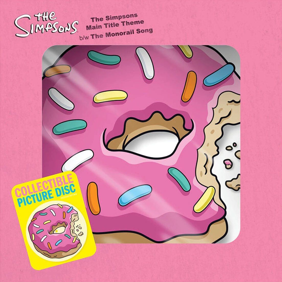The Simpsons Main Theme — Picture Disc Vinyl — фото 1