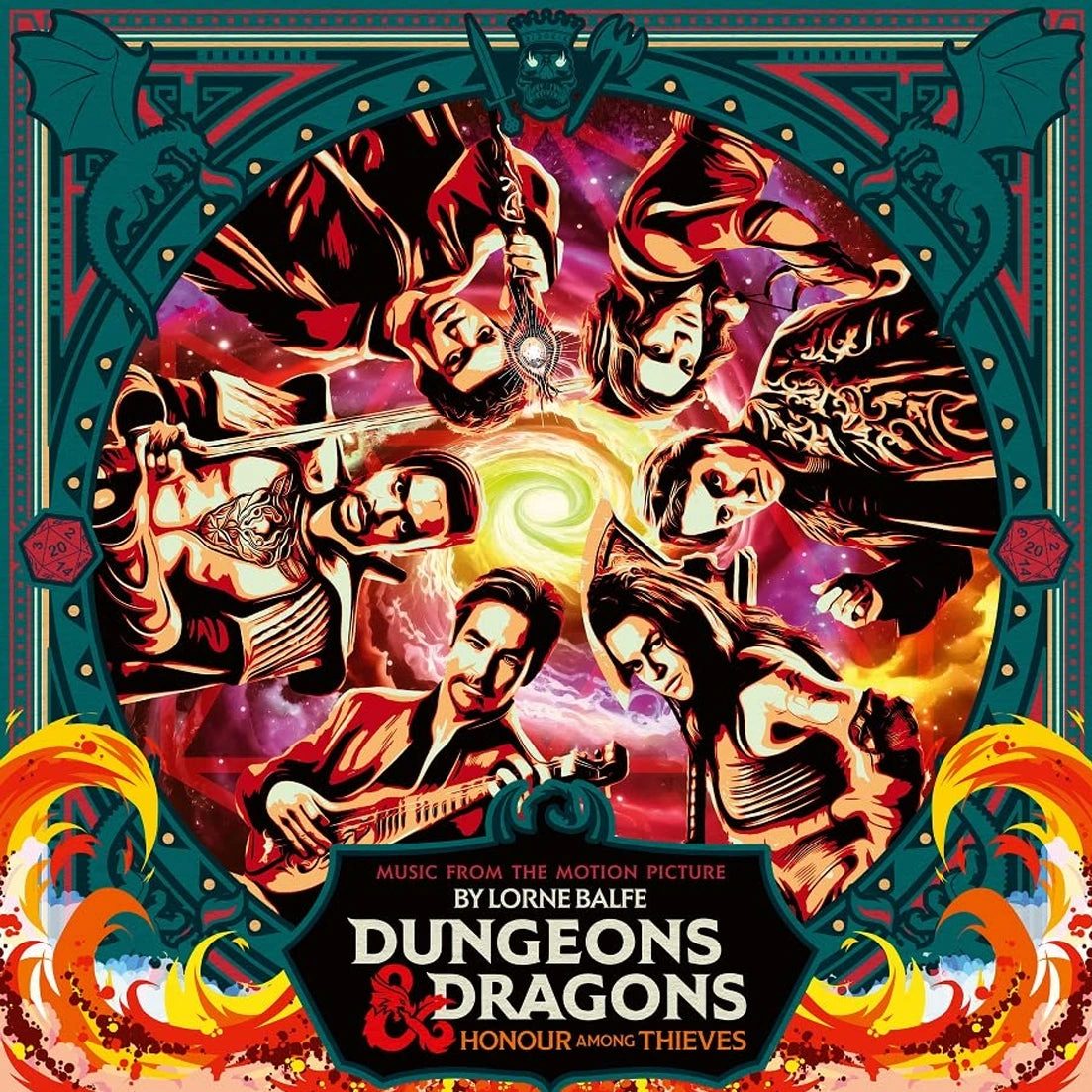 Dungeons & Dragons: Honour Among Thieves — Black Vinyl — фото 1