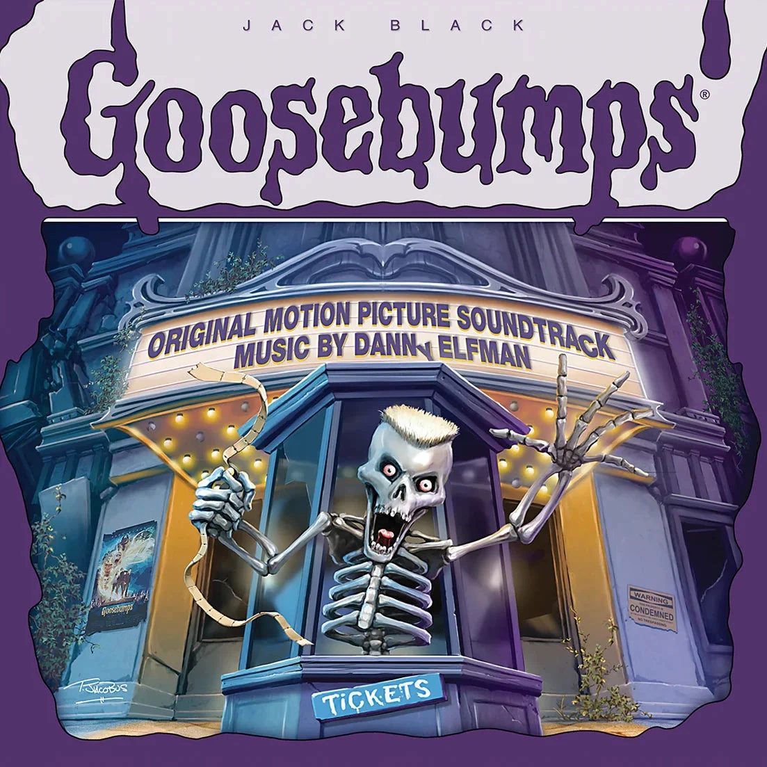 Goosebumps (2015) — Original Motion Picture Soundtrack — Green/Orange Vinyl — фото 1