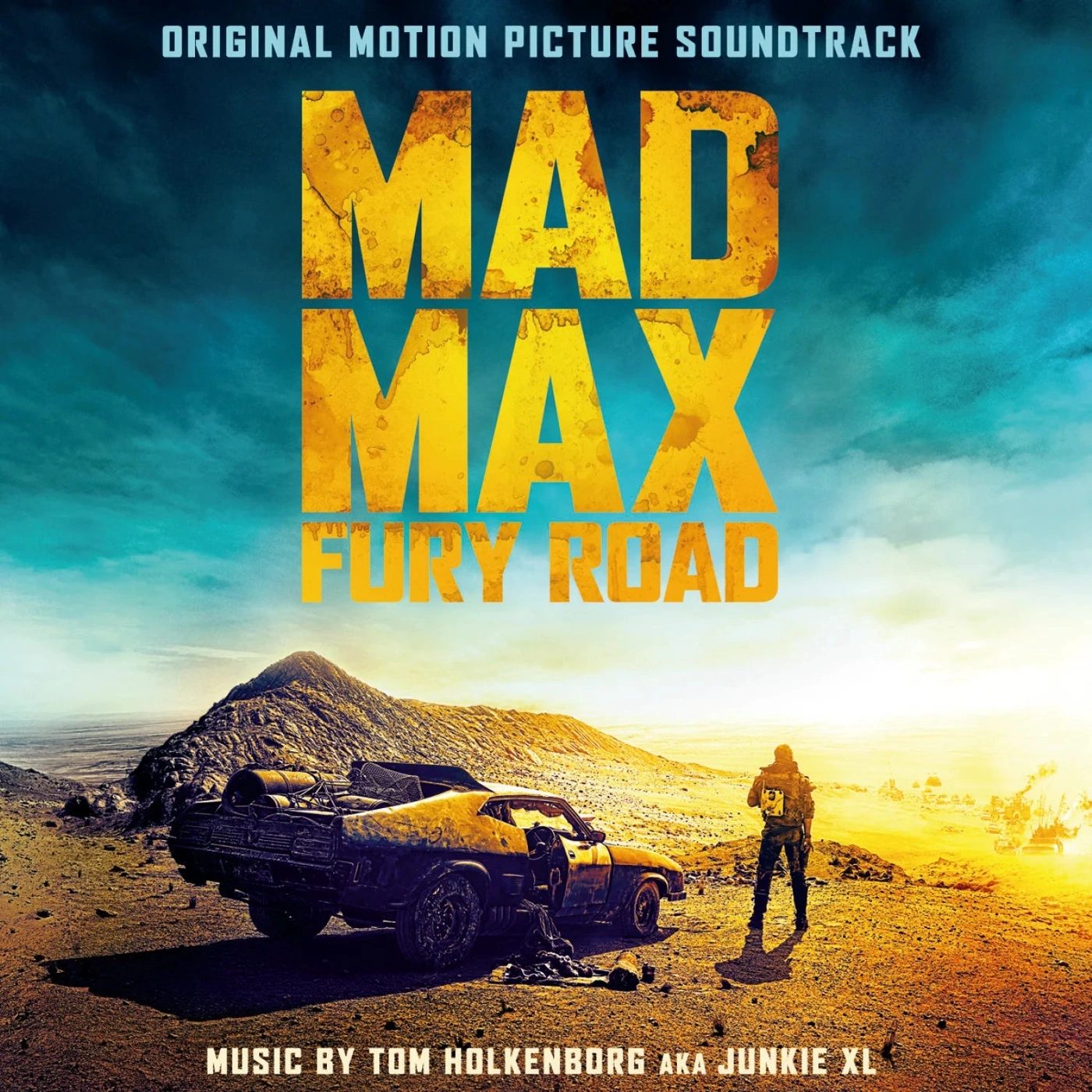 Mad Max: Fury Road — Silver/Black Marble Vinyl — фото 1