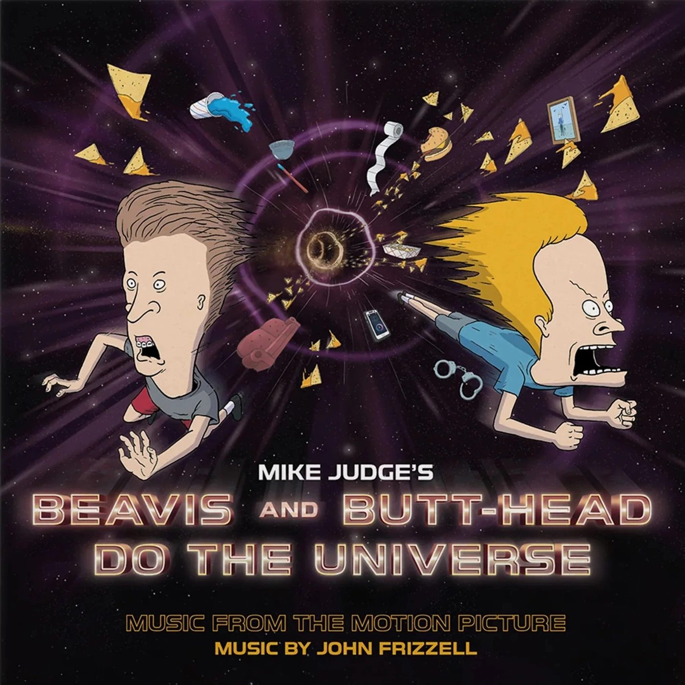 Beavis and Butt-Head do the Universe — Brown/Yellow Split Vinyl — фото 1