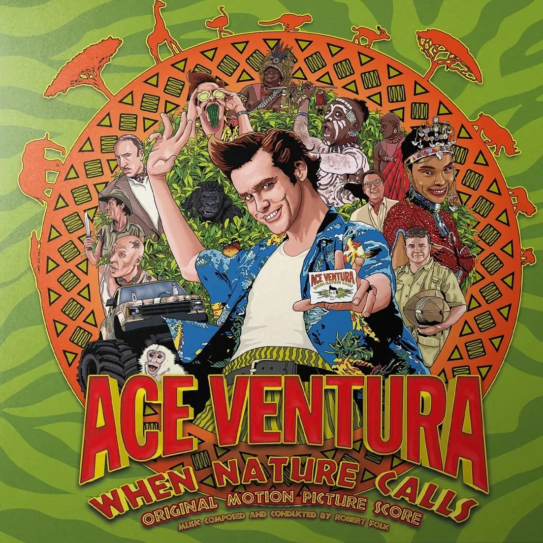 Ace Ventura: When Nature Calls — Cloudy Green Vinyl — фото 1