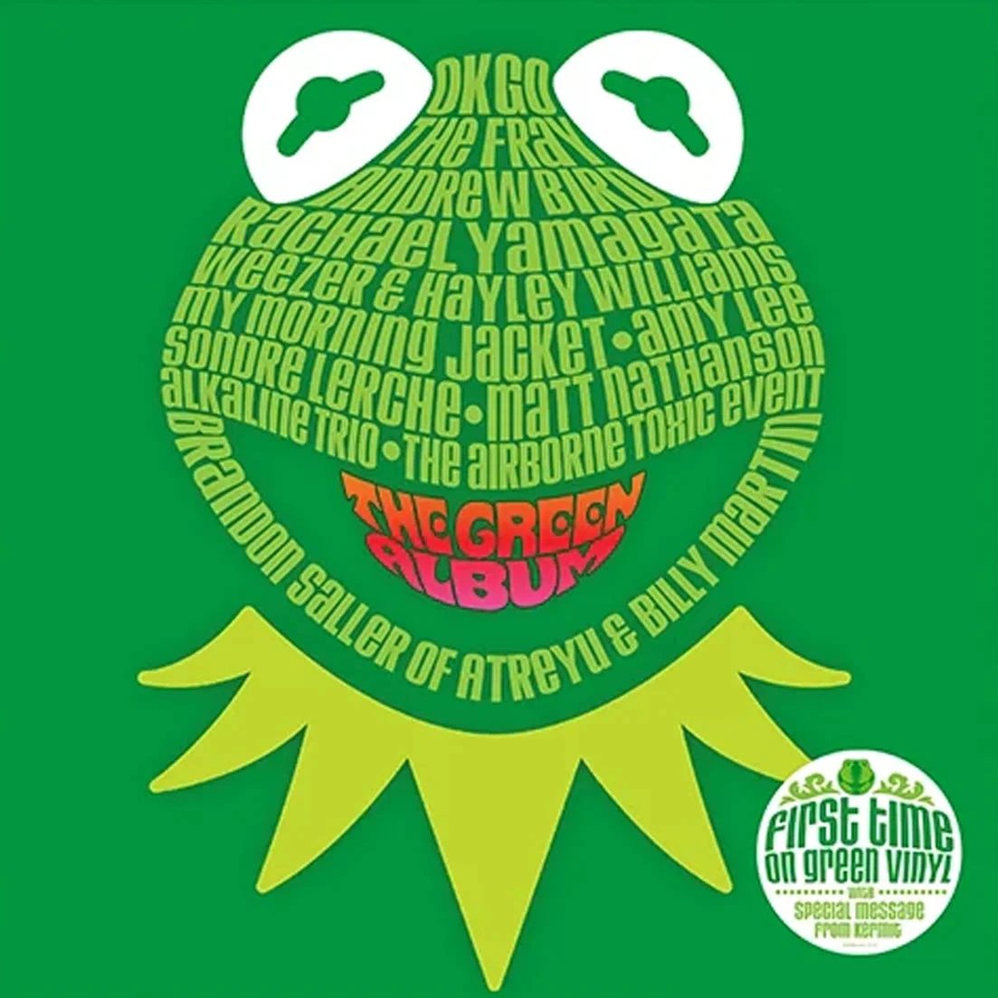 The Muppets: The Green Album — Green Vinyl — фото 1