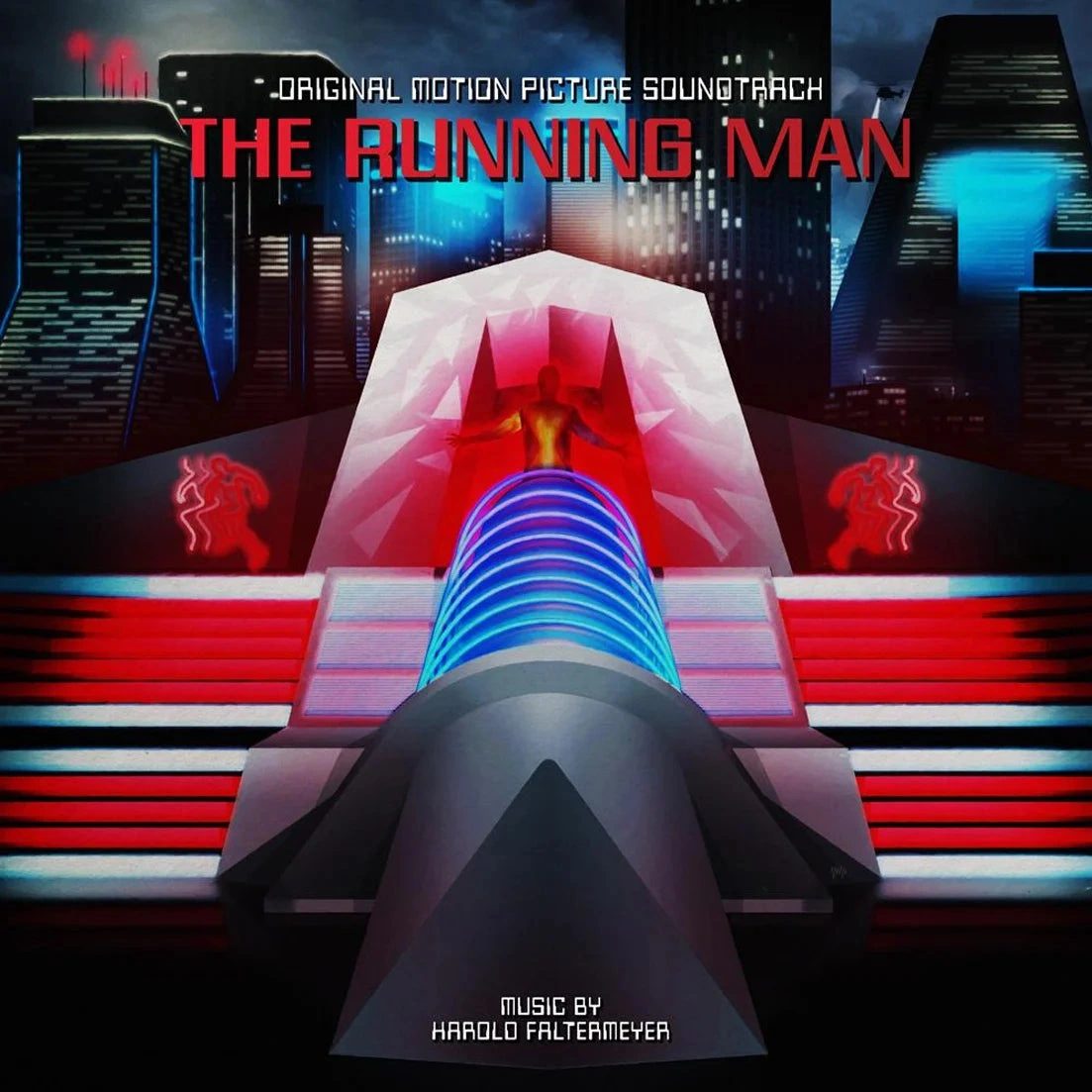 The Running Man — Original Motion Picture Soundtrack (1987) — Black Vinyl — фото 1