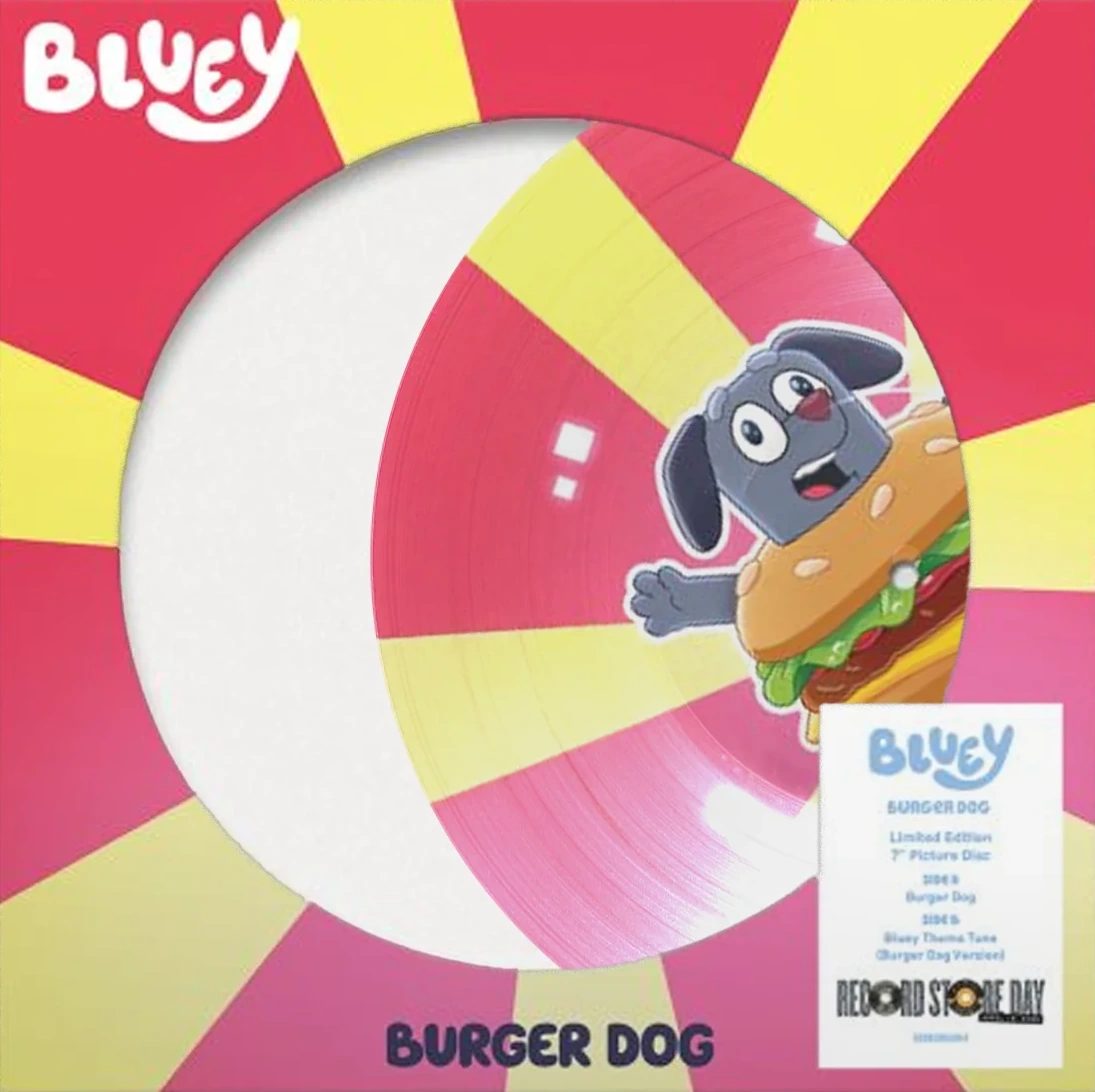 Bluey — Burger Dog — 7″ · Picture Disc — фото 1