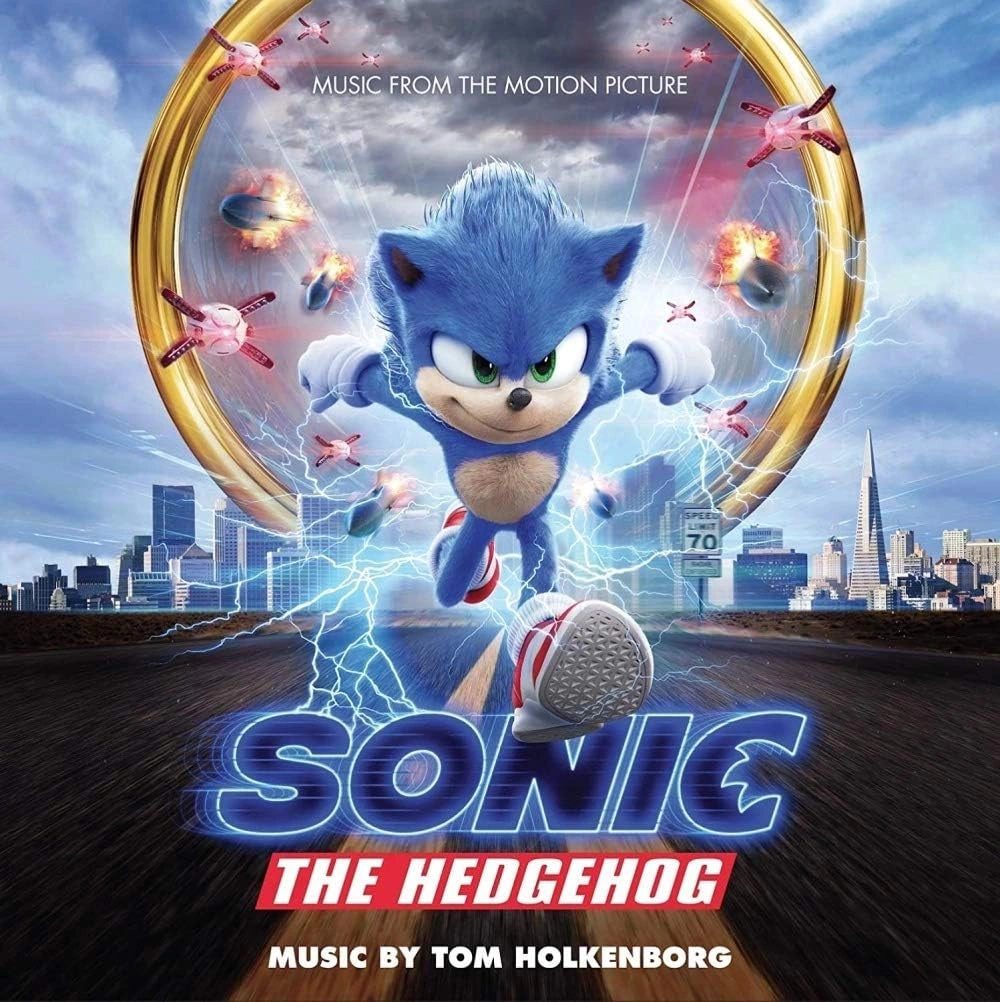 Sonic the Hedgehog — Clear/Blue/Red Marble Vinyl — фото 1
