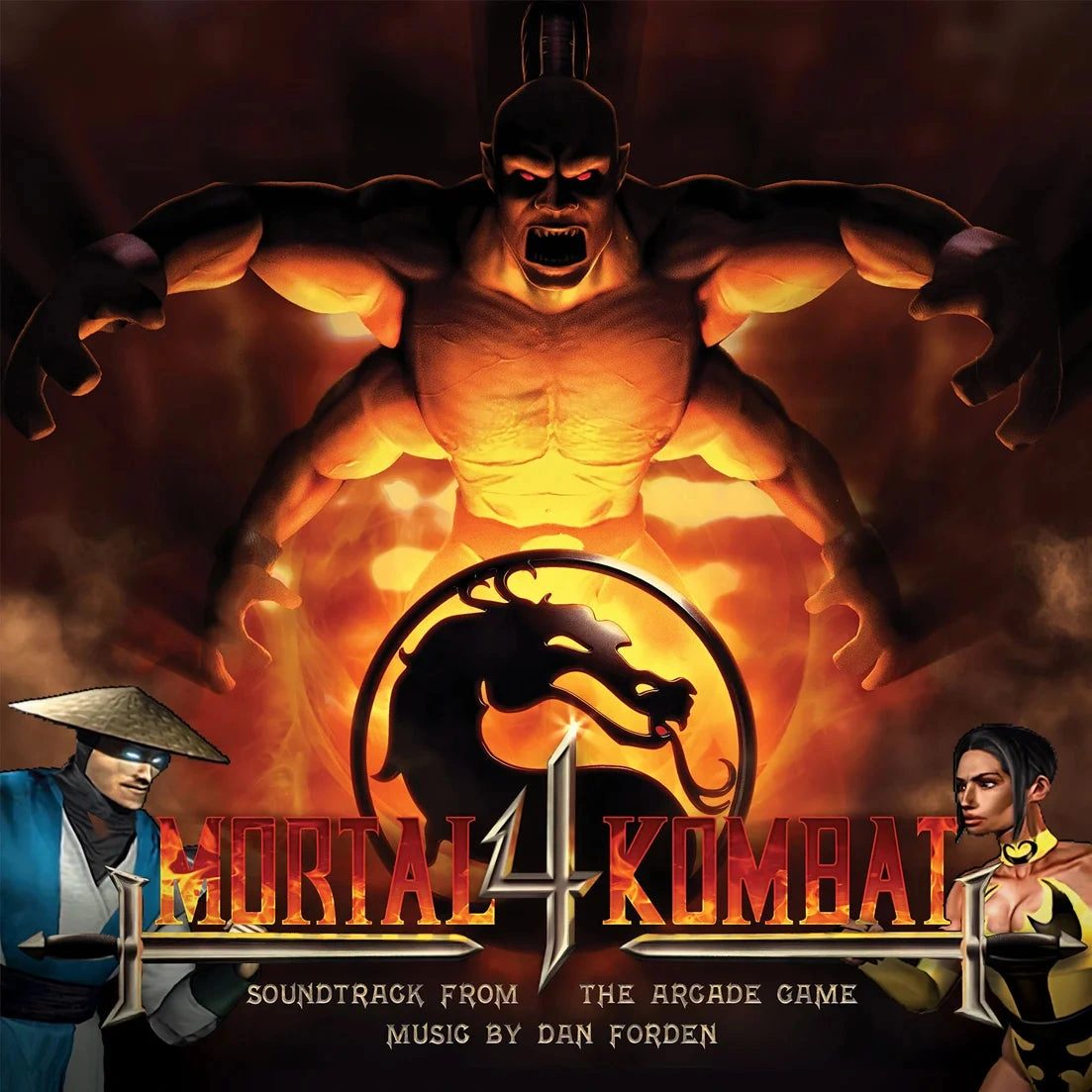 Mortal Kombat 4 — Blood Blend Vinyl — фото 1