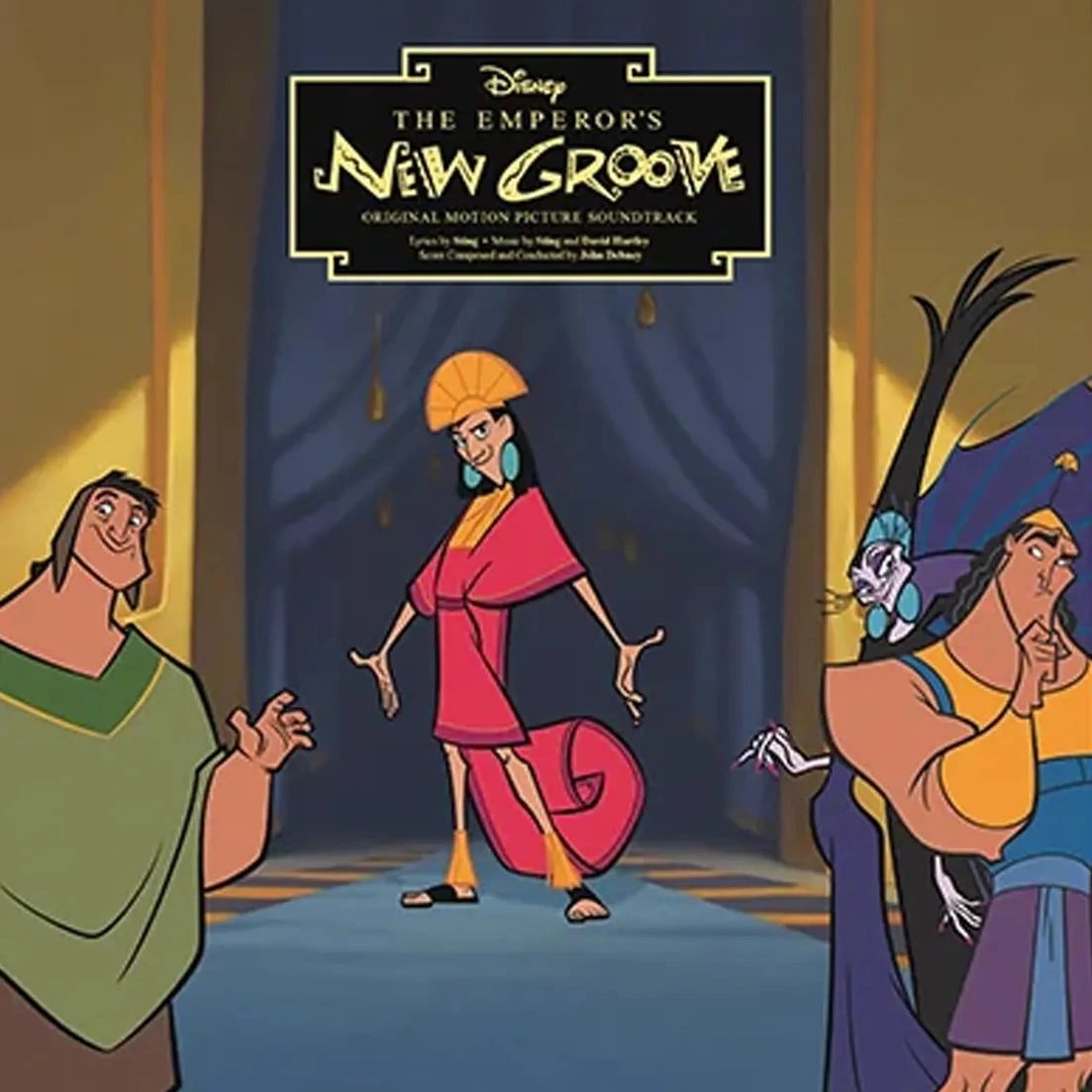 Виниловая пластинка The Emperor's New Groove — Gold Vinyl — обложка