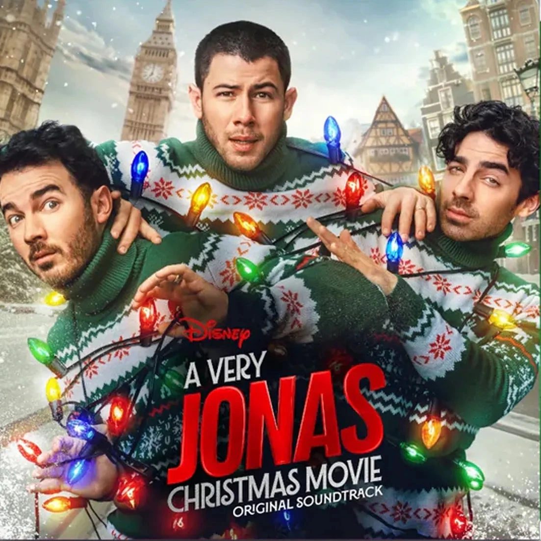 A Very Jonas Christmas Movie — Green Vinyl — фото 1