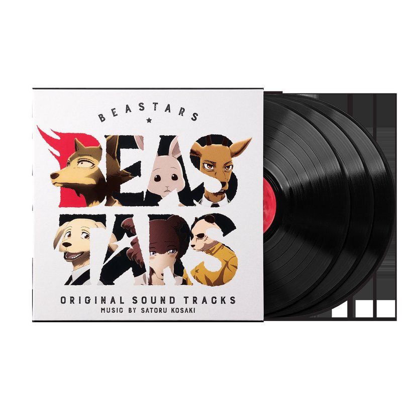 Виниловая пластинка Beastars (Original Soundtrack) - Satoru Kosaki (3xLP Vinyl Record) — обложка