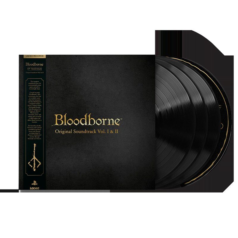 Виниловая пластинка Bloodborne 10th Anniversary Vol. I & II (Original Soundtrack) (3xLP Vinyl Record) — обложка