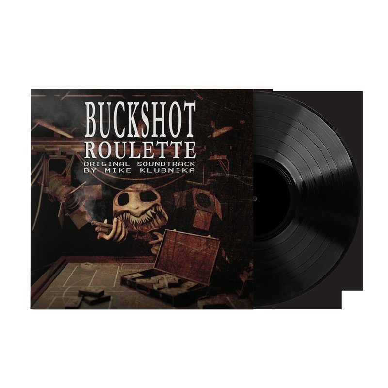 Виниловая пластинка Buckshot Roulette (Original Soundtrack) - Mike Klubnika (1xLP 10" Vinyl Record) — обложка
