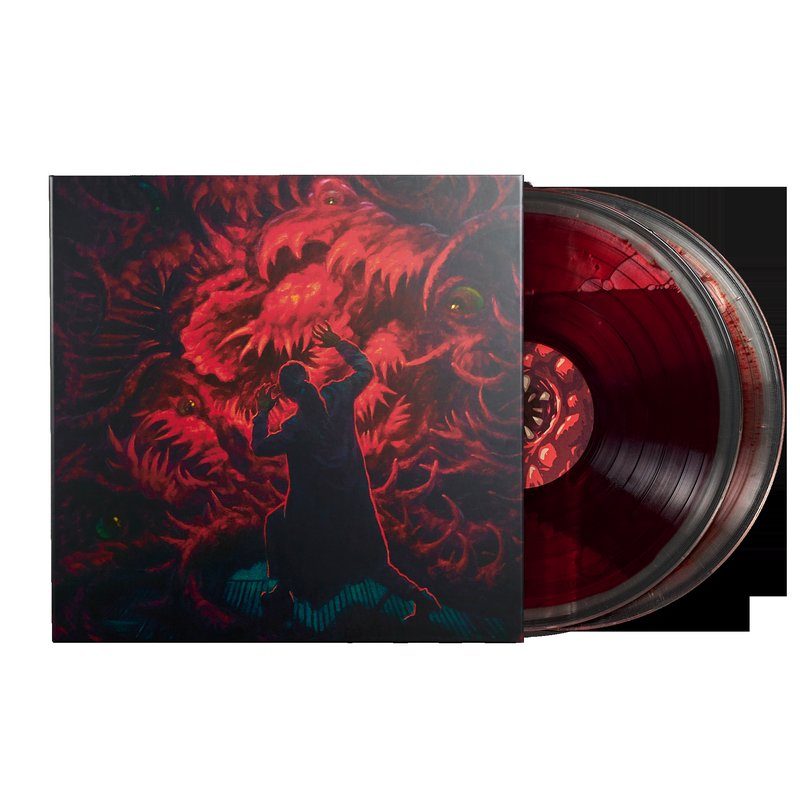 Виниловая пластинка Carrion (Original Game Soundtrack) - Cris Velasco (Limited-Edition 2xLP Blood-filled Vinyl Record Boxset) — обложка