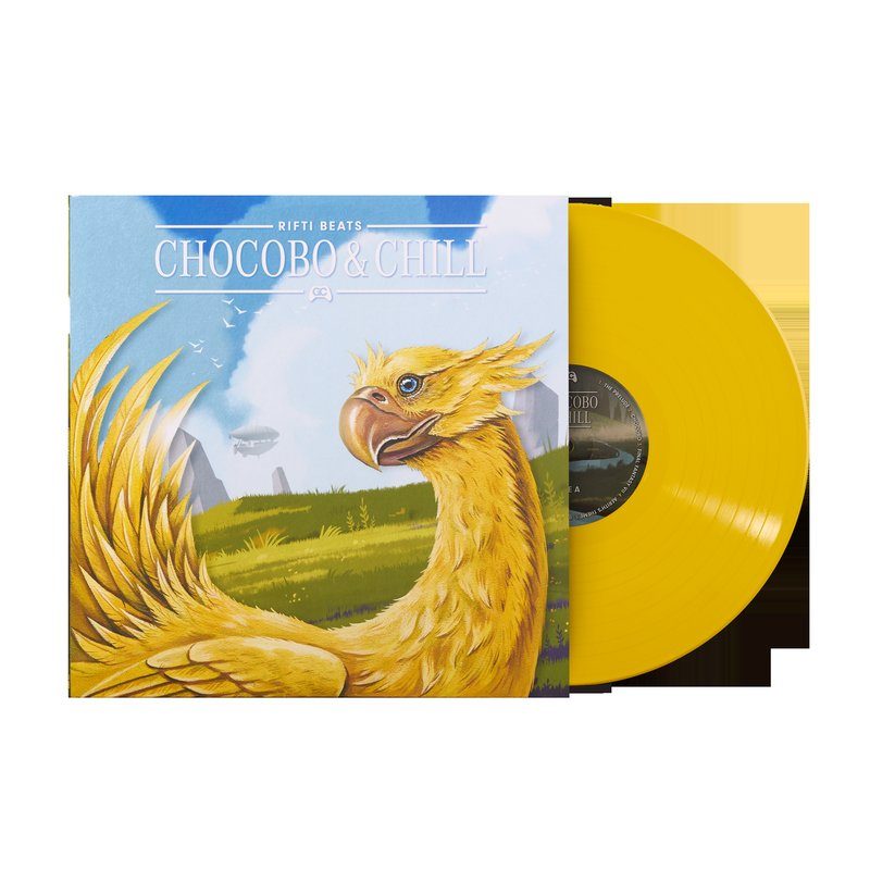 Виниловая пластинка Chocobo & Chill - Rifti Beats (1xLP Yellow Vinyl Record) — обложка