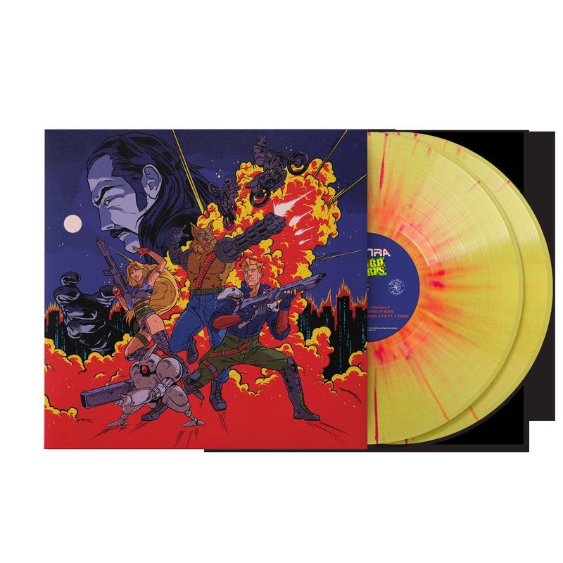 Виниловая пластинка Contra: Hard Corps (Original Video Game Soundtrack) - KONAMI Kukeiha Club (2xLP Vinyl Record) - Missile Explosion — обложка