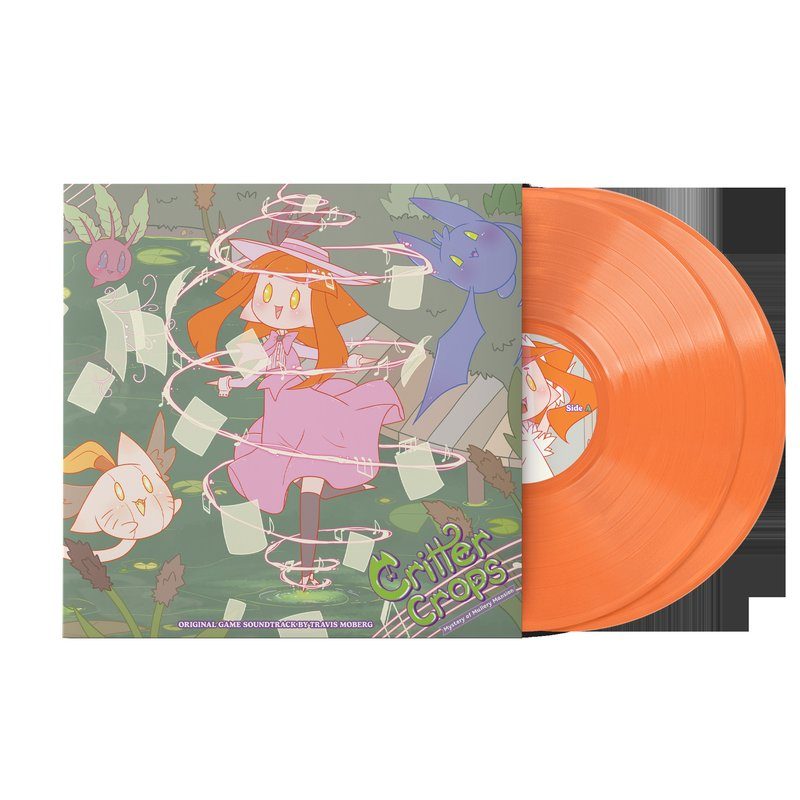 Виниловая пластинка Critter Crops: Mystery of Mullery Mansion (Original Game Soundtrack) - Travis Moberg (2xLP Vinyl Record) — обложка