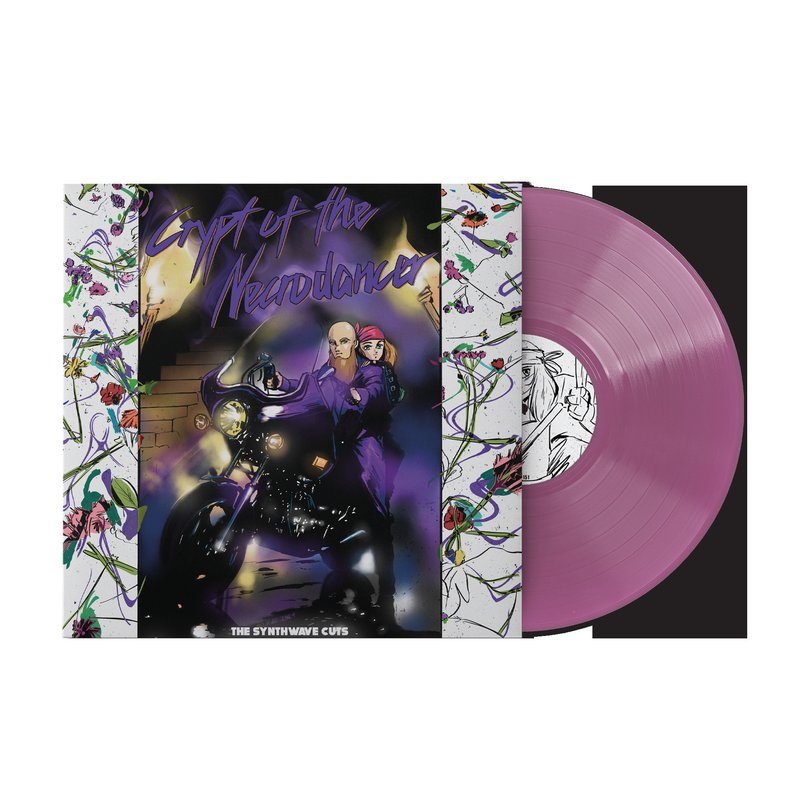Виниловая пластинка Crypt of the Necrodancer: The Synthwave Cuts (Original Video Game Soundtrack) (1xLP Vinyl Record) — обложка
