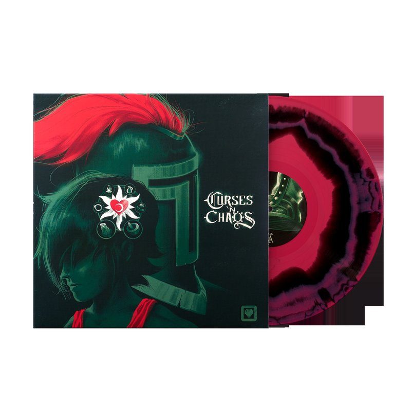 Виниловая пластинка Curses 'N' Chaos (Original Soundtrack) - Patrice Bourgeault (1xLP 12" Vinyl Record) — обложка