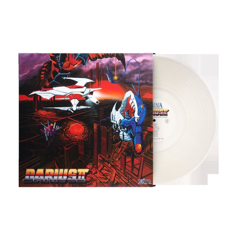 Виниловая пластинка ZUNTATA Arcade Classics Volume 4: DARIUS II (Original Video Game Soundtrack) - Hisayoshi Ogura (1xLP Vinyl Record) — обложка