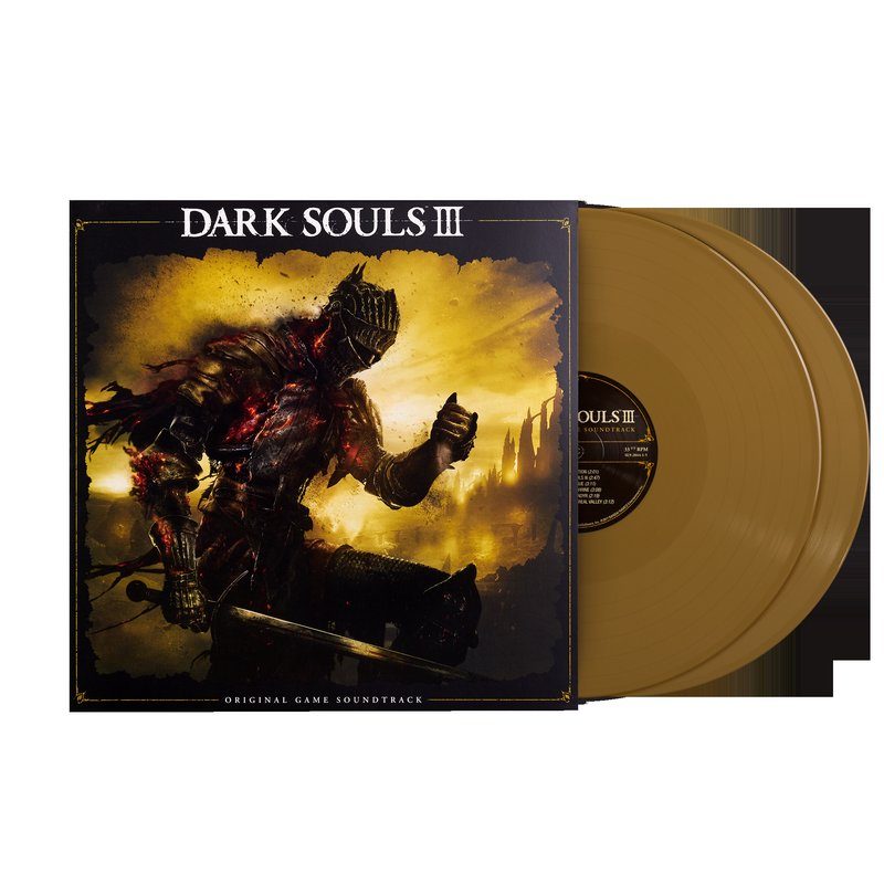 Виниловая пластинка Dark Souls III: Original Game Soundtrack - Motoi Sakuraba & Yuka Kitamura (2xLP Vinyl Record) [Praise the Sun Variant] — обложка