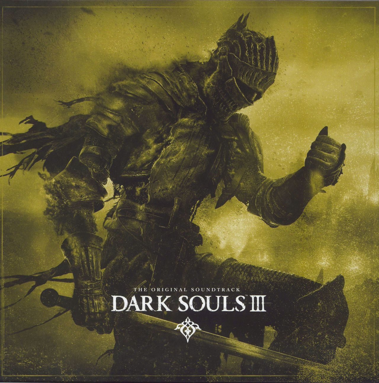 Виниловая пластинка Dark Souls 3 Original Game Soundtrack (3xLP Vinyl Record) [Gold Poison Mist] — обложка