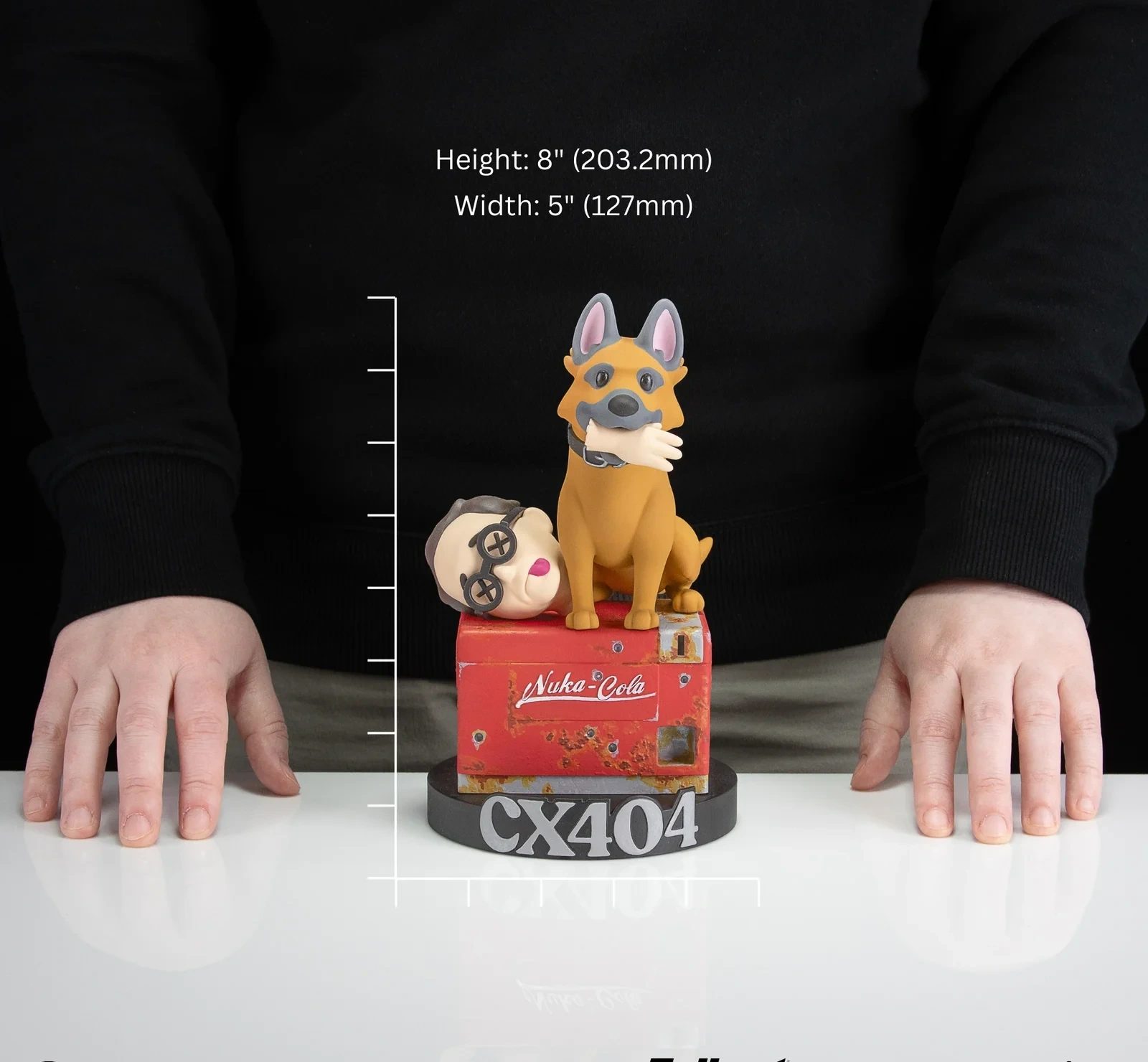 Fallout (Amazon): Stylized CX404 + Wilzig (head) Vinyl Figure