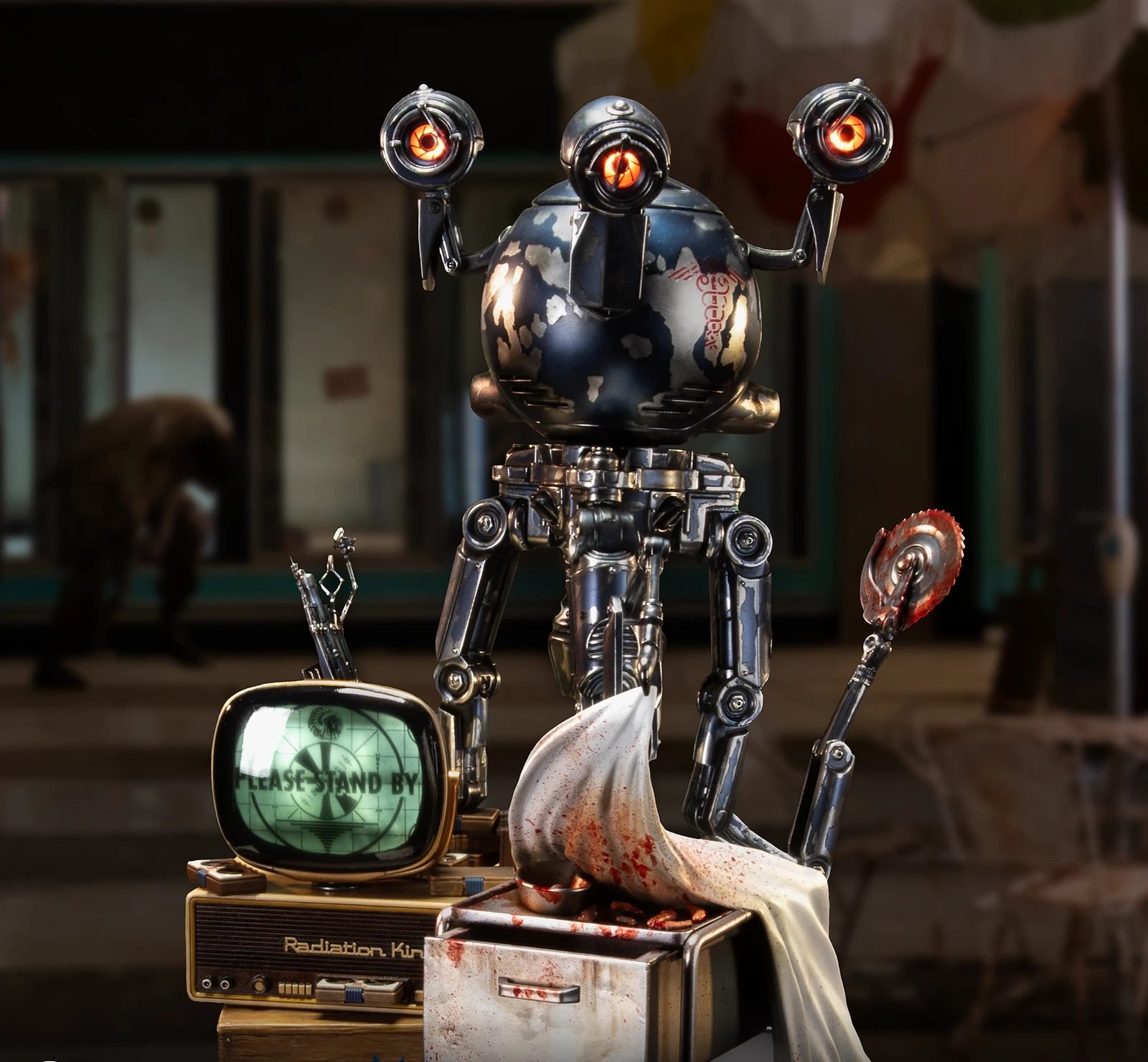 Fallout (Amazon): Mr. Handy "Snip-Snip" Statue